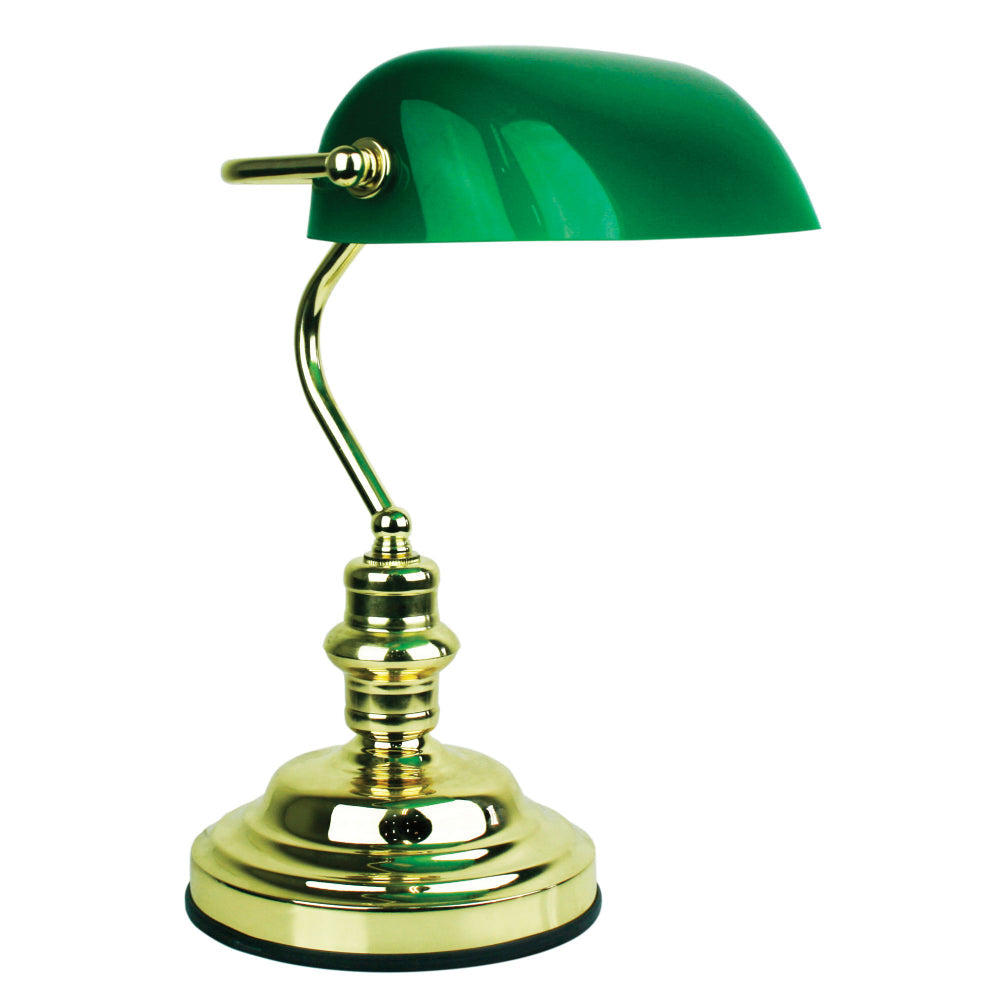Bankers 1 Light Table Touch Lamp Series